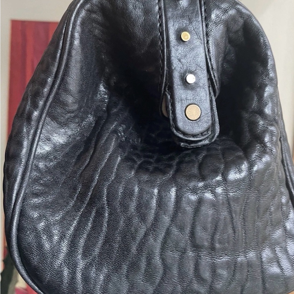 Botkier vintage Black Leather Studded padlock Handbag - Picture 4 of 10